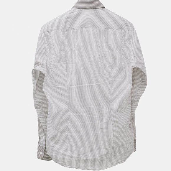 Prada Grey Pinstripe Shirt - Picture 2 of 13